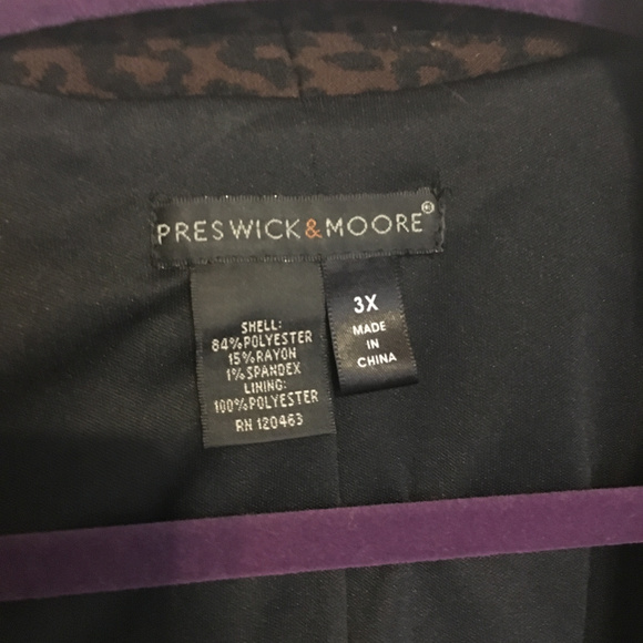 Preswick and Moore animal print cardigan - Picture 3 of 4